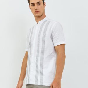 Jobb Ehsan Baju Koko Pria Lengan Pendek Regular Fit Putih