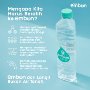Promo Embun 6 Botol!! Purence Embun Air Minum "Air Minum Embun" - 500 ML
