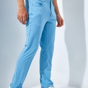 Jack Nicklaus Encore Premium Pants Regular Fit Blue Surf