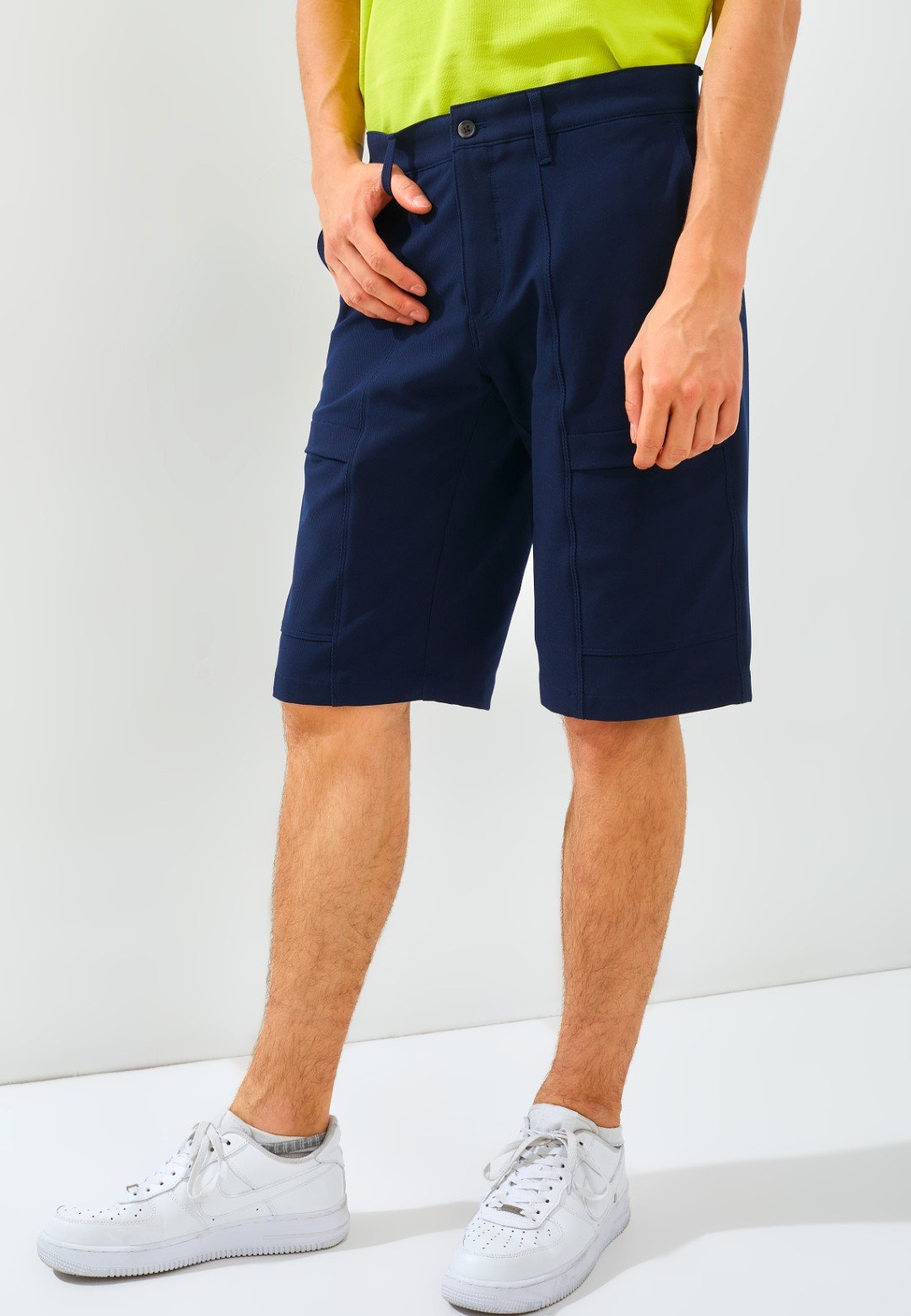 Jack Nicklaus Esquire Celana Pendek Pria Regular Fit Navy - Image 2