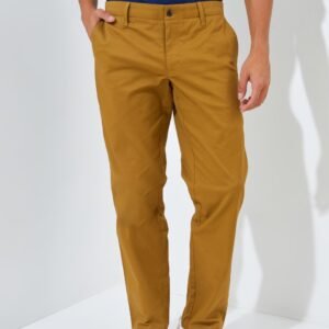 Jack Nicklaus Ettore Celana Panjang Pria Regular Fit Brown