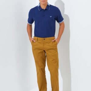 Jack Nicklaus Ettore Celana Panjang Pria Regular Fit Brown