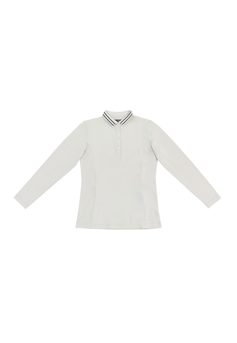 Jack Nicklaus Ferine Ladies Premium Solid Polo Ice Stone - Image 7