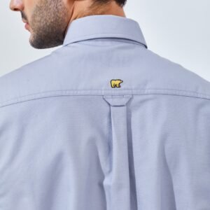 Jack Nicklaus Frederick Kemeja Pria Lengan Pendek Regular Fit Light Grey