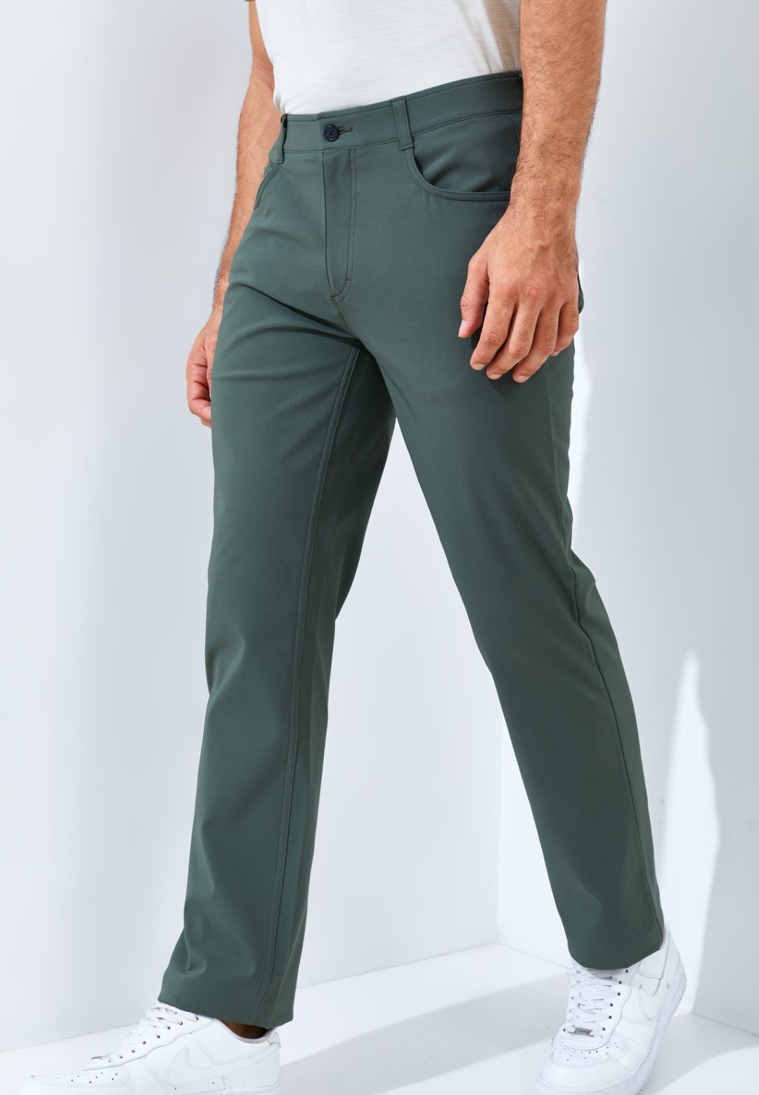 Jack Nicklaus Fullerton Premium Pants Regular Fit Virtual Olive