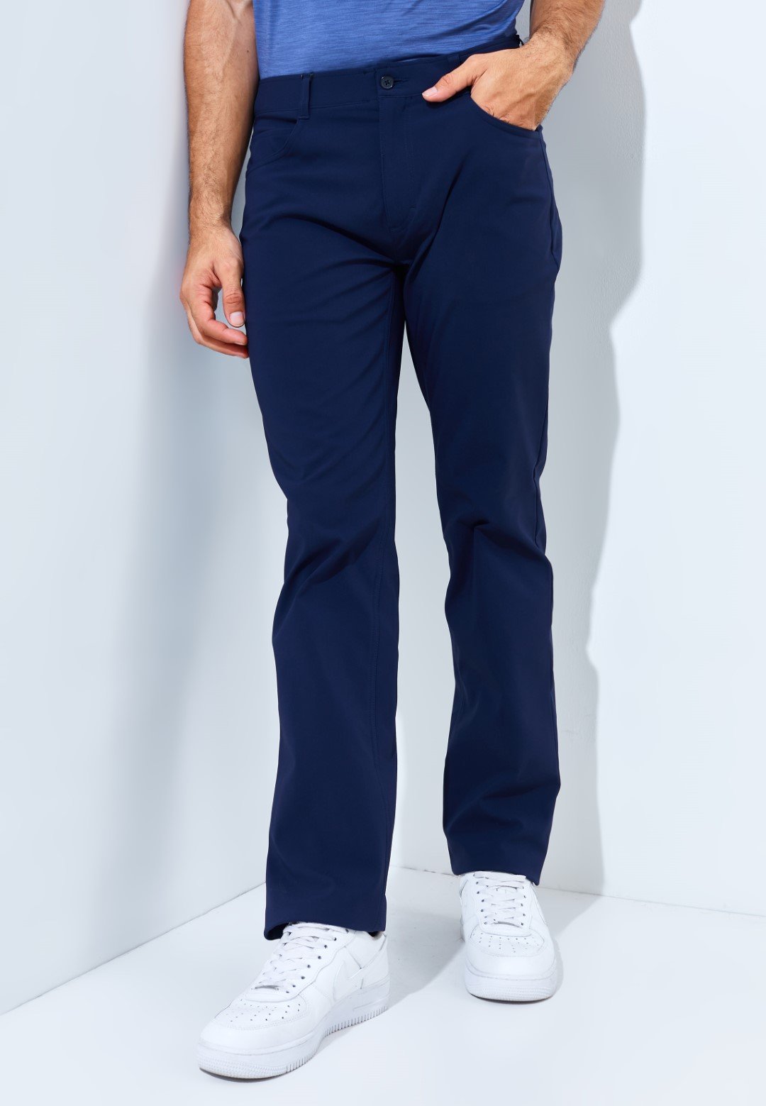 Jack Nicklaus Fullerton Premium Pants Regular Fit Classic Navy - Image 3