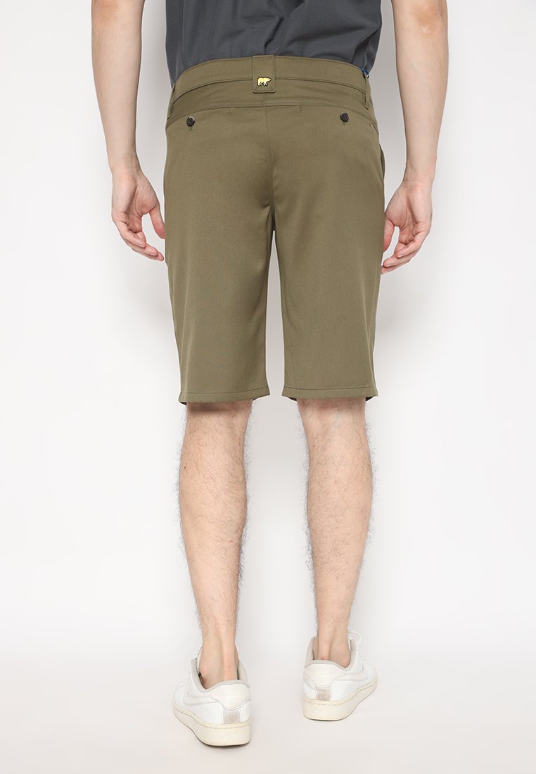 Jack Nicklaus Gianis Celana Pendek Pria Regular Fit Army Green - Image 3