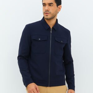 Jobb Giose Jacket Pria Slim Fit Navy
