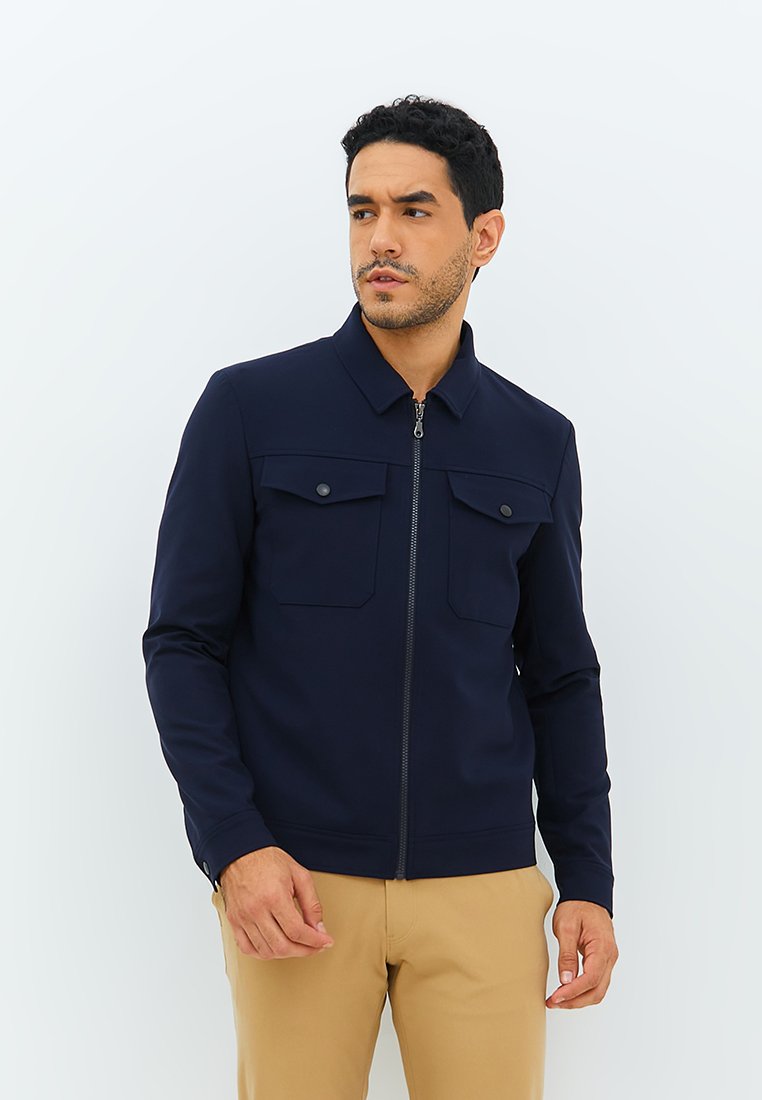 Jobb Giose Jacket Pria Slim Fit Navy - Image 3