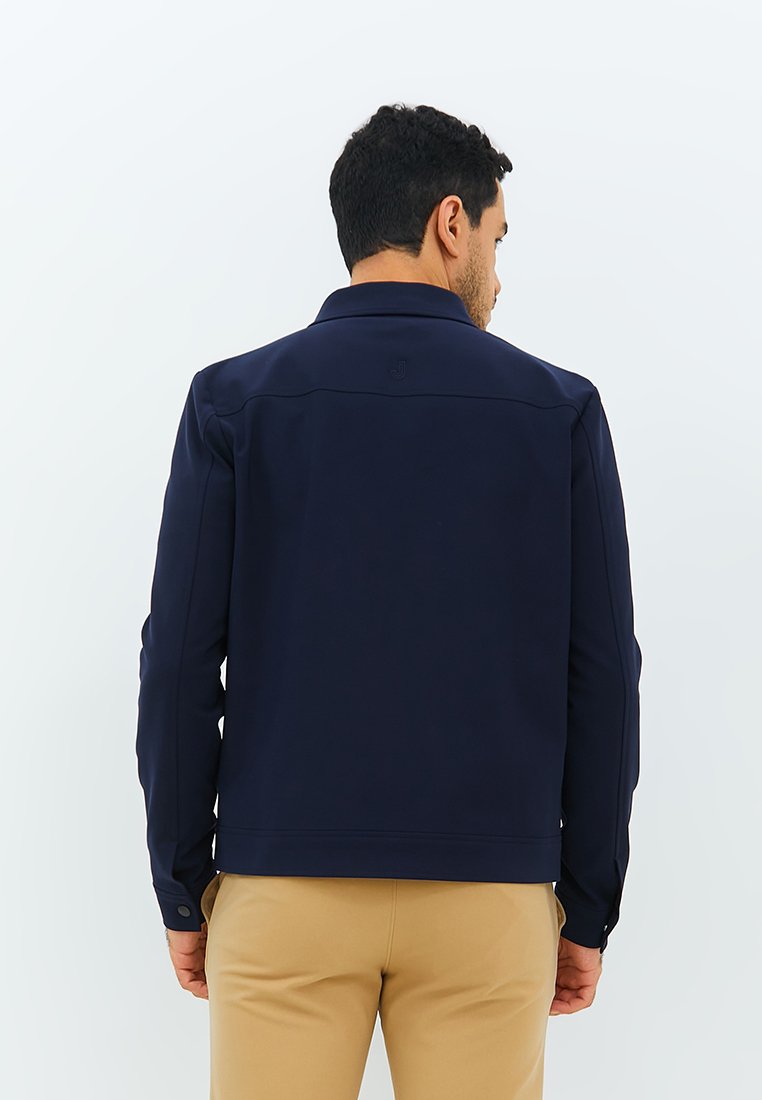 Jobb Giose Jacket Pria Slim Fit Navy - Image 4