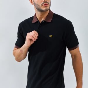 Jack Nicklaus Grande Polo Shirt Pria Regular Fit Black