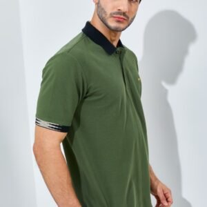 Jack Nicklaus Grande Polo Shirt Pria Regular Fit Olive