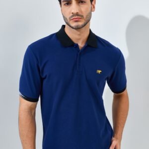 Jack Nicklaus Grande Polo Shirt Pria Regular Fit Sodalite Blue