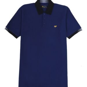 Jack Nicklaus Grande Polo Shirt Pria Regular Fit Sodalite Blue