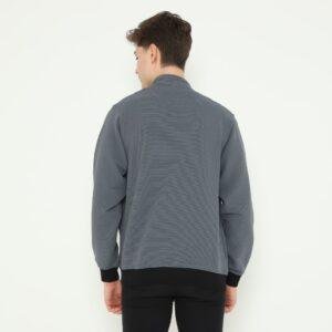 d&f jaket biker hakurodi - dark grey