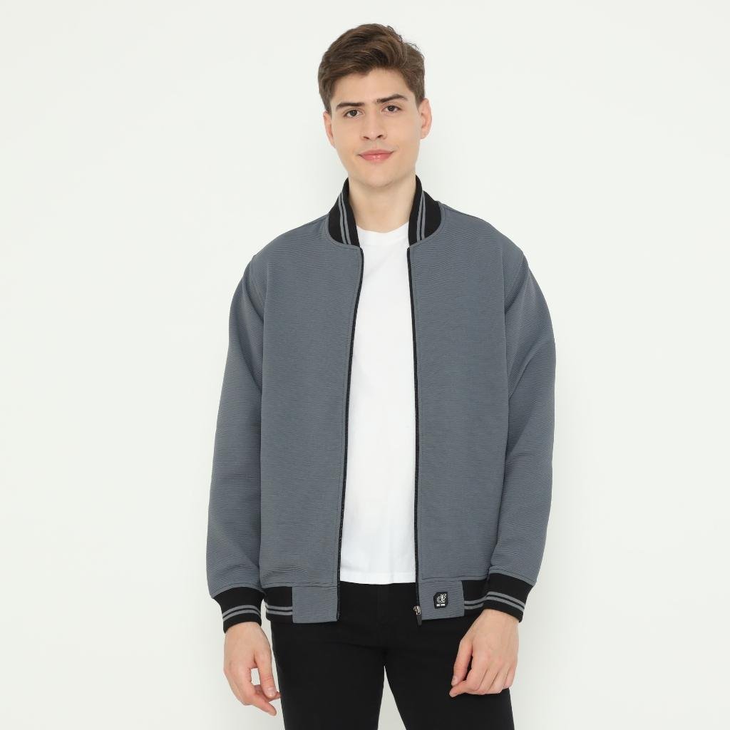 d&f jaket bomber hakurodi - dark grey