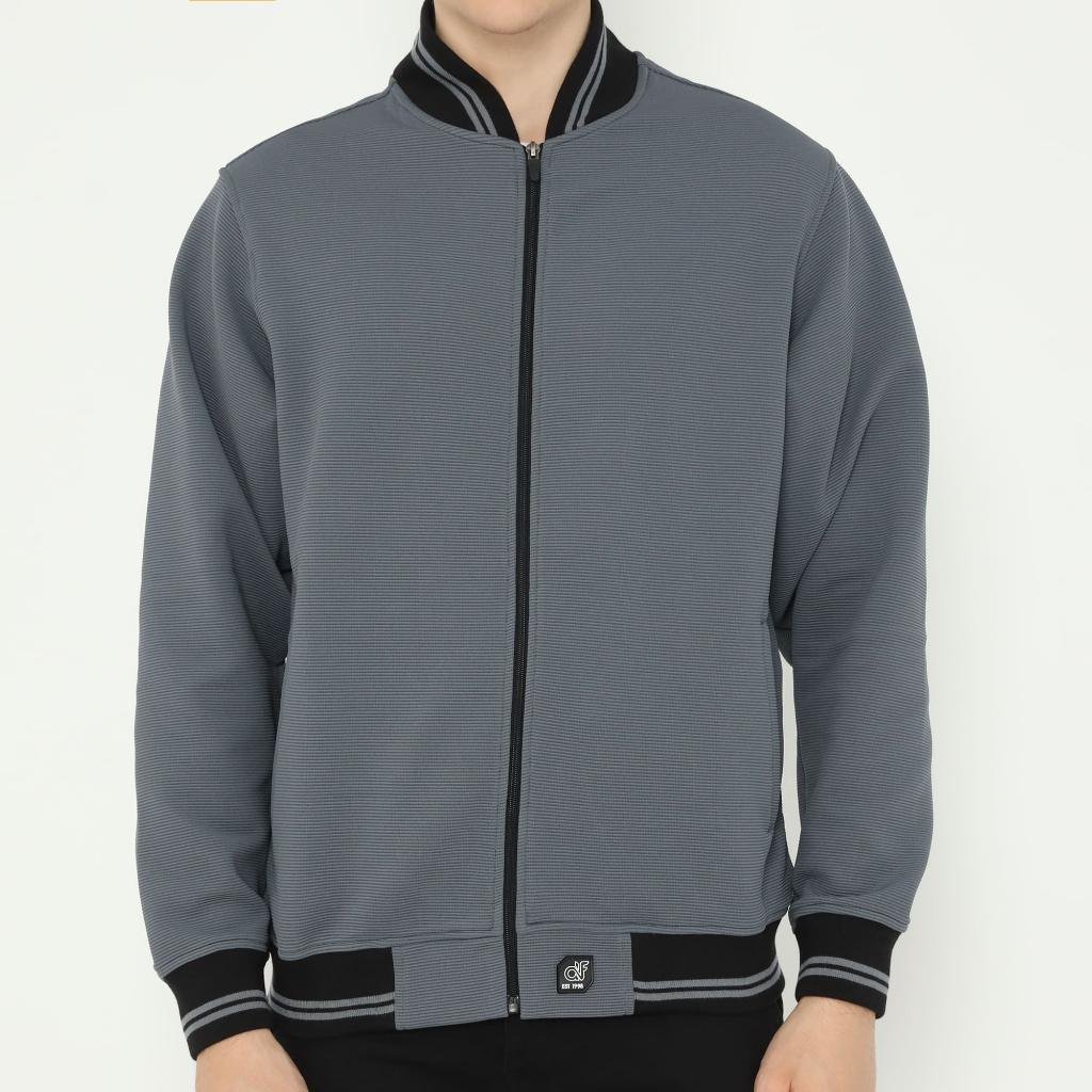 d&f jaket bomber hakurodi - dark grey - Image 4