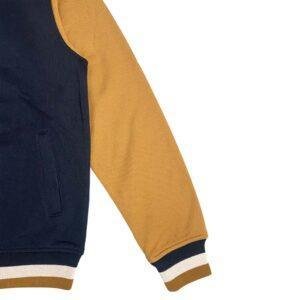 d&f Jaket Bomber Pria - Hitam camel