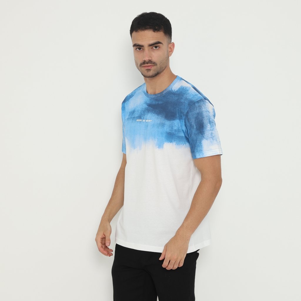 d&f Kaos Pria Scent of ocean - putih - Image 2