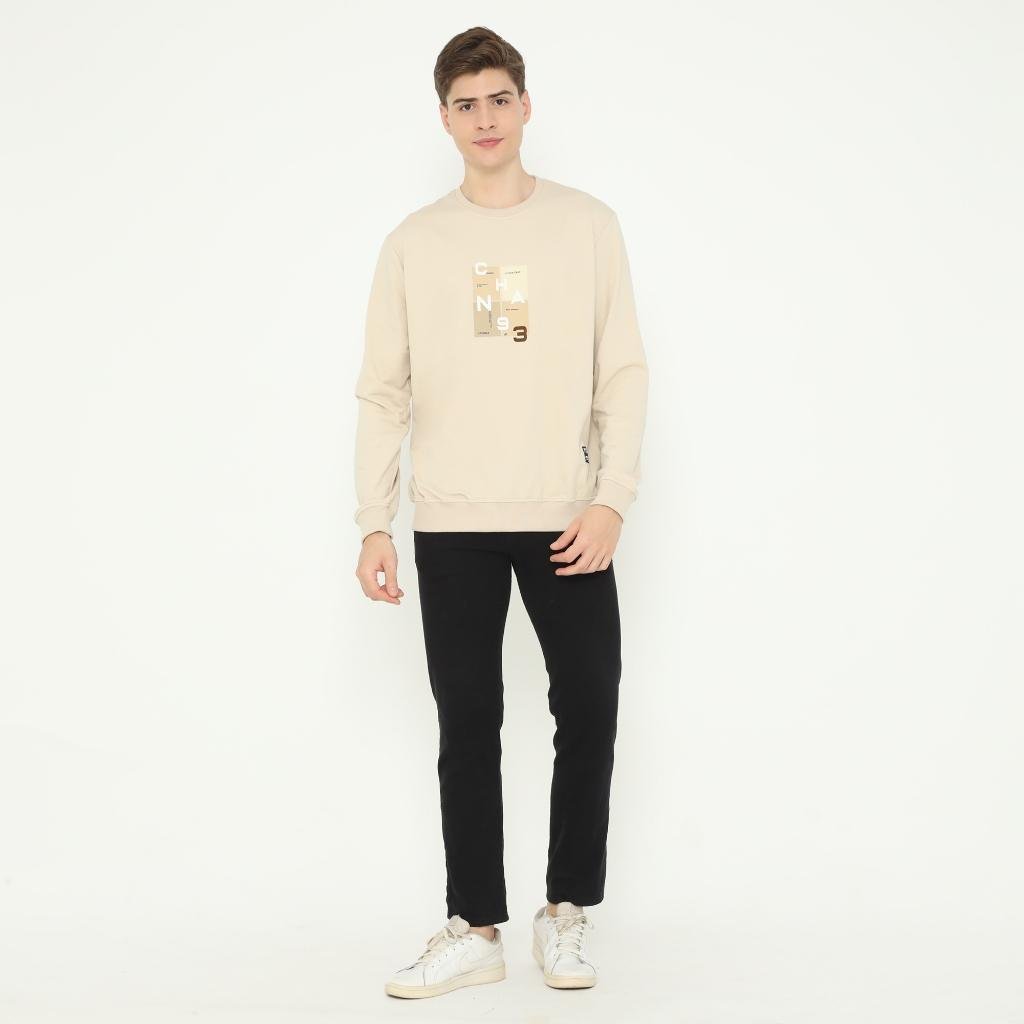 d&f sweatshirt hoodie L/S pria Change - Cream - Image 4