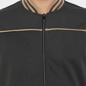 d&f Jaket Bomber cut & sewn Pria - Khaki