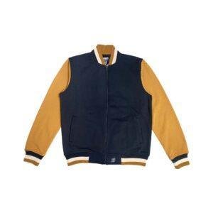 d&f Jaket Bomber Pria - Hitam camel