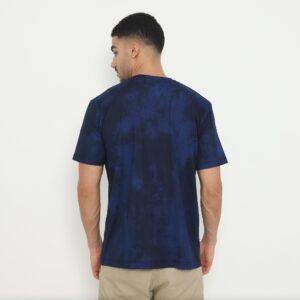 d&f Kaos pria Hustle & Believe - Navy