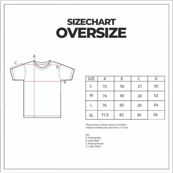 d&f Tshirt Design Oversize - Hitam - Image 5