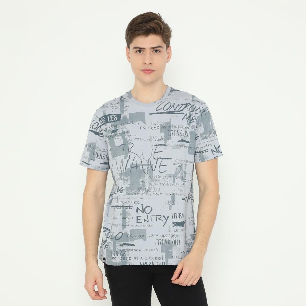 d&f Kaos Pria You Like - Sky blue