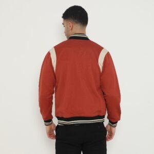 d&f Jaket Bomber pria peping ARM - Teracota cream