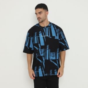d&f Kaos Pria Oversize REVITALIZA - Hitam