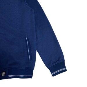 d&f CVC  Jaket Biker Pria - Navy
