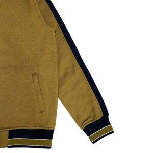 d&f CVC  Jaket Bomber Pria - Taboca list hitam