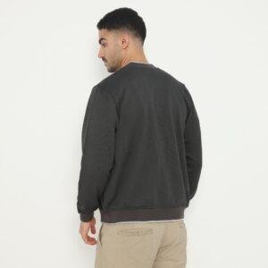 d&f Jaket Bomber pria - Abu tua list misty