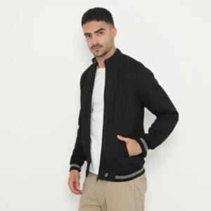 d&f Jaket Biker pria - Hitam