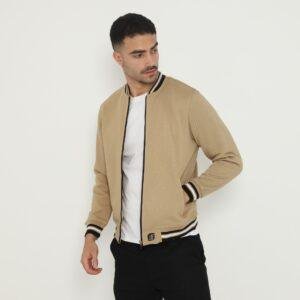 d&f Jaket Bomber pria - xana khaki