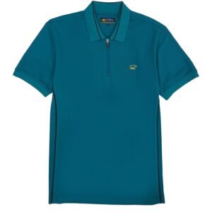 Jack Nicklaus Ion Polo Shirt Pria Slim Fit Atlantic Deep