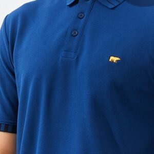 Jack Ben Polo Shirt Pria Regular Fit Estate Blue