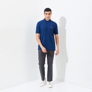 Jack Ben Polo Shirt Pria Regular Fit Estate Blue