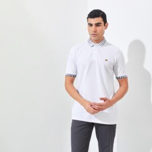 Jack Ben Polo Shirt Pria Regular Fit White