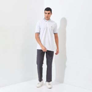 Jack Ben Polo Shirt Pria Regular Fit White