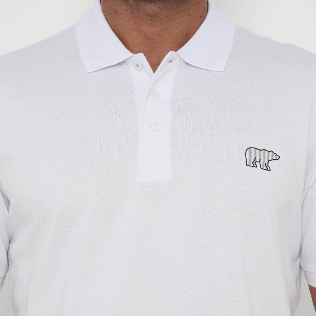 Jack Luken Polo Shirt Pria Regular Fit White - Image 4