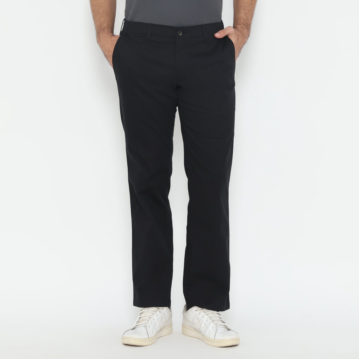 Jack Nicklaus Amadeus Celana Panjang Pria Regular Fit Hitam