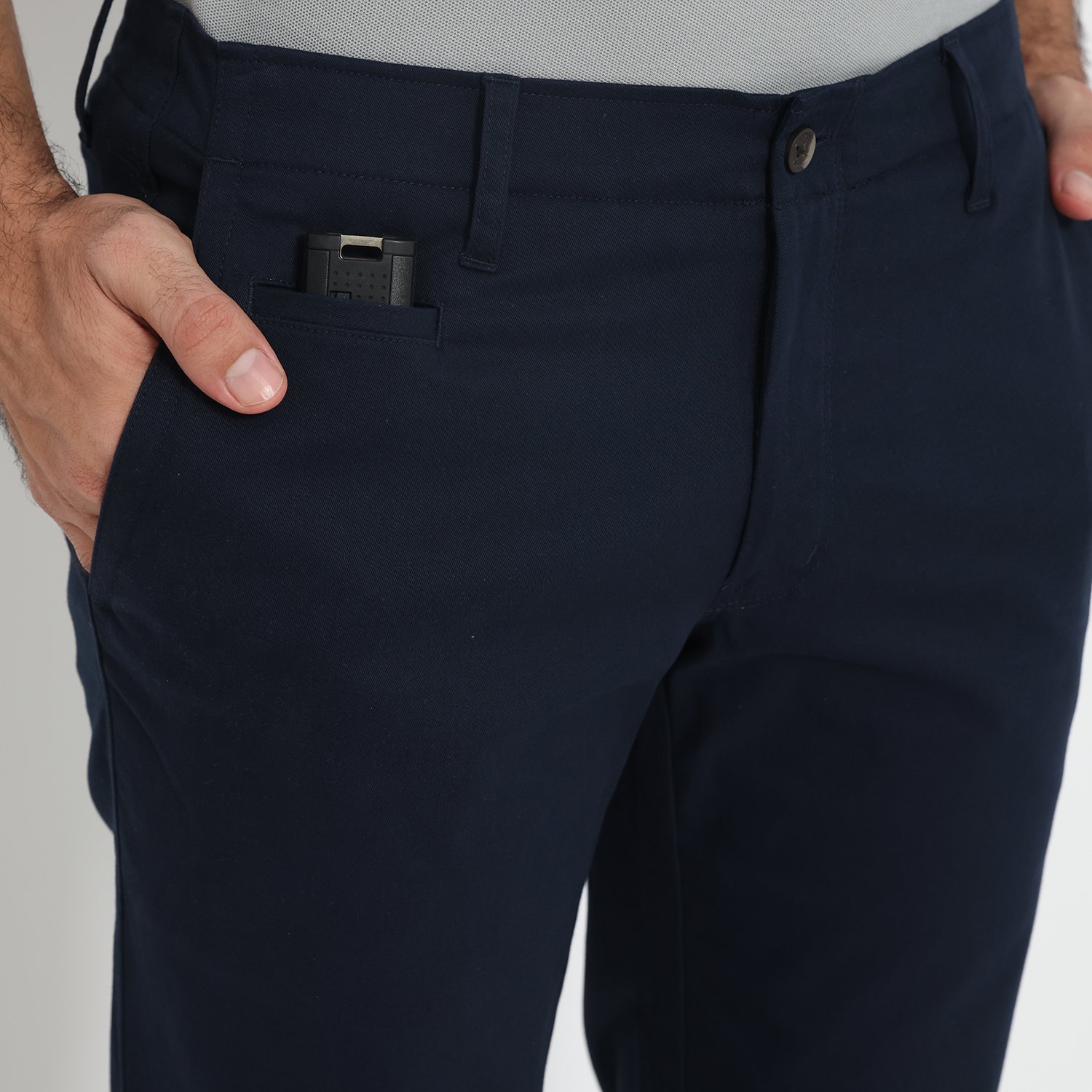 Jack Nicklaus Amadeus Celana Panjang Pria Regular Fit Navy - Image 5