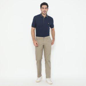 Jack Nicklaus Amadeus Celana Panjang Pria Regular Fit Taupe