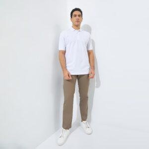 Jack Nicklaus Apache Polo Shirt Pria Regular Fit White