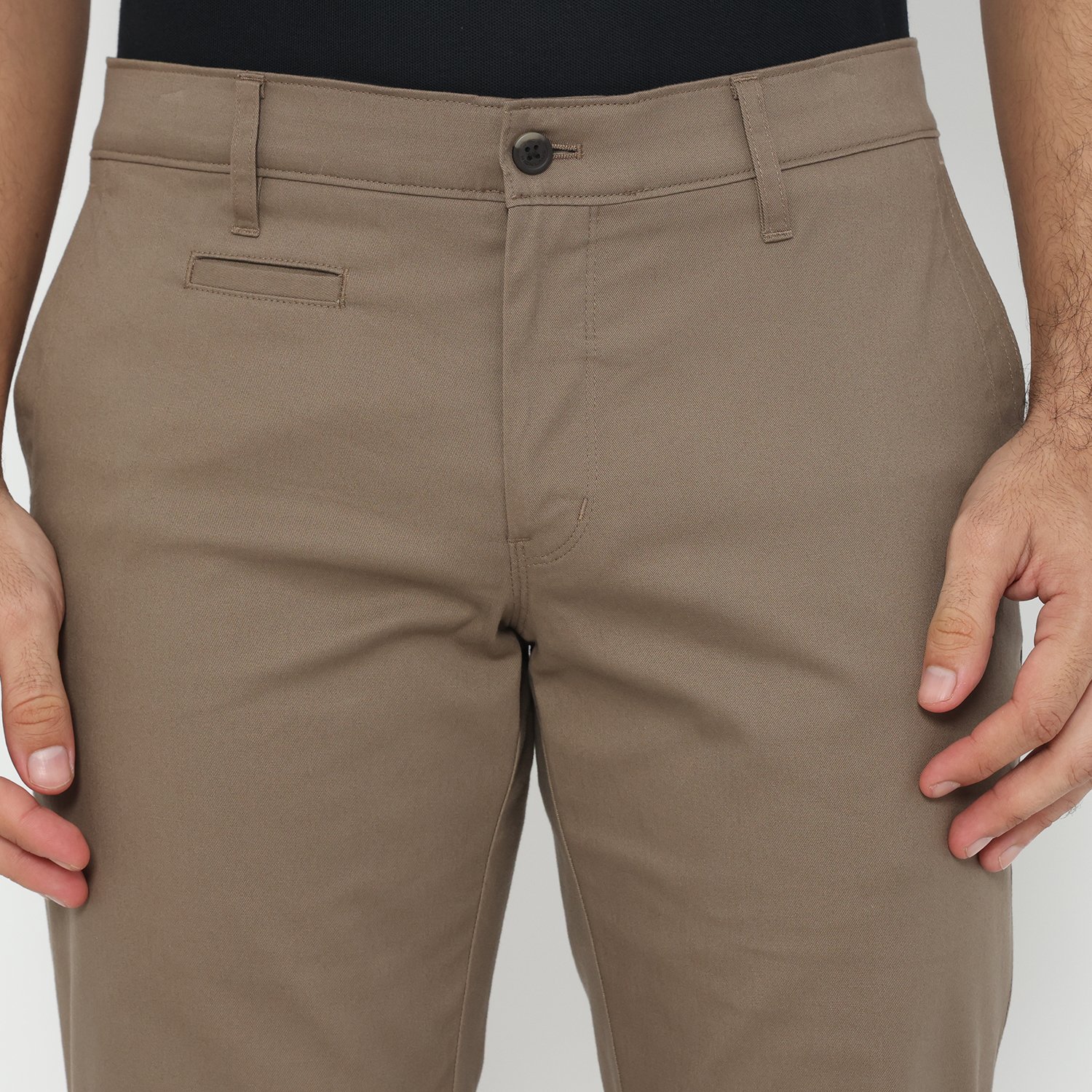 Jack Nicklaus Clayton Celana Panjang Pria Regular Fit Mocha - Image 5