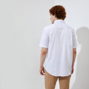 Jack Nicklaus Elwood Kemeja Pria Lengan Pendek Slim Fit White