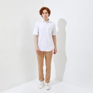 Jack Nicklaus Elwood Kemeja Pria Lengan Pendek Slim Fit White