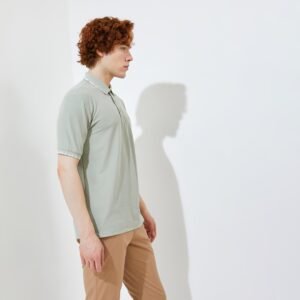 Jack Nicklaus Ernest Polo Shirt Pria Regular Fit Light Green